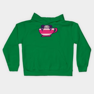 Teacup Aye Aye Kids Hoodie